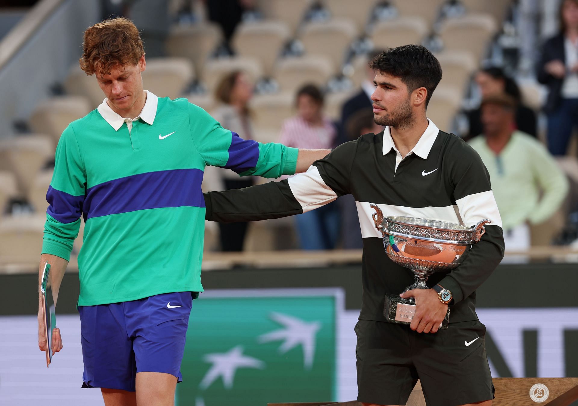 Jannik Sinner and Carlos Alcaraz - Source: Getty